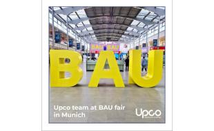 Das Upco-Team auf der BAU-Messe in München