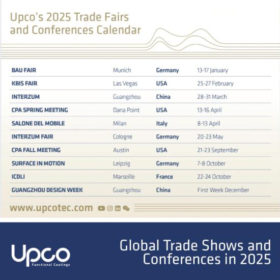 Upco: Global Trade Shows and Conferences in 2025!